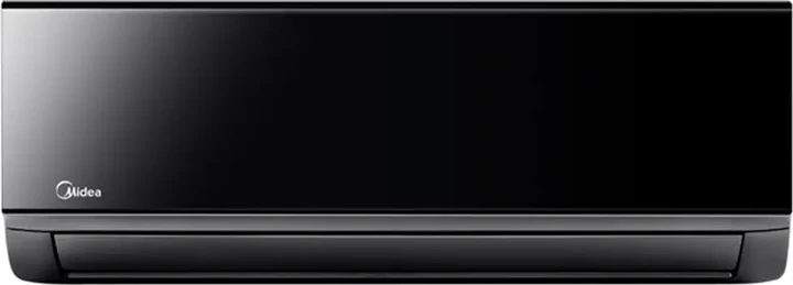 Evaporadora negra del minisplit Midea Xtreme Plus Save 32 Inverter